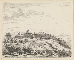 Aldeia numa colina