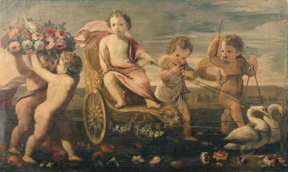 O Triunfo do Cupido (óleo sobre tela)