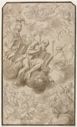 Ascensão de São Jerônimo, 1600s.