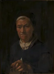 Retrato de uma velha, esposa de Christian Jacobsen Drakenberg, née Bagge (?)