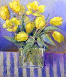 O tanque de tulipas