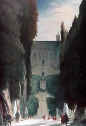 O Jardim da Villa dEste, 1830