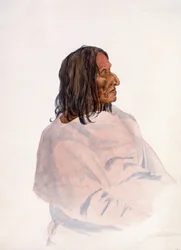 Homachséh-Kakatóhs, homem piegan blackfeet