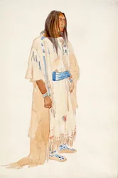 Mulher piegan blackfoot