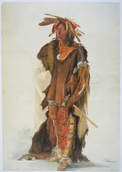 Wahk-ta-Ge-Li. O Guerreiro Sioux