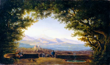 Altan com ampla vista ao longe (cópia de Karl Friedrich Schinkel)