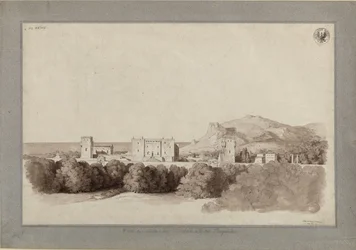 Antigo palácio mouro do príncipe Butera em Bagheria, perto de Palermo / Vila do príncipe Butera em Bagheria