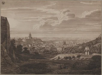 Vista de Praga a partir da colina de Petřín