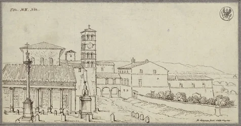Vista de San Lorenzo fuori le mura em Roma
