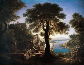 Castelo à beira rio