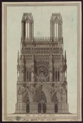 Fachada da catedral de Reims