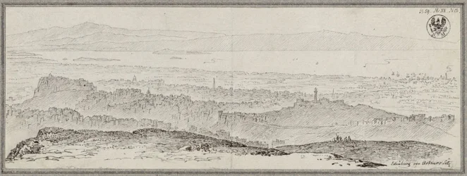 Vista geral de Edimburgo