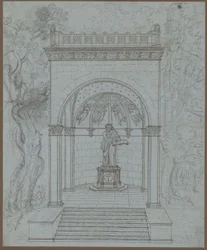 Mansfeld. Projecto para um monumento a Lutero