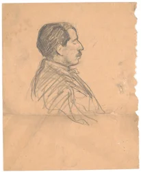 Retrato de Ernst Goldschmidt