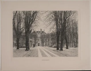 O jardim verde no Hospital Frederiks