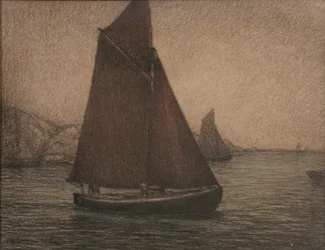 Barcos de pesca de rede