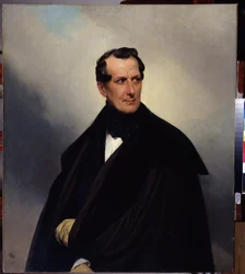 ""Retrato do Conde Vladimir Musin-Pushkin (Musin Pushkin) (1798-1854)"" Pintura de Karl Pavlovich Briullov (Bryullov) (1799-1852) 1830 Museu de Arte Regional Arkhangelsk Rússia