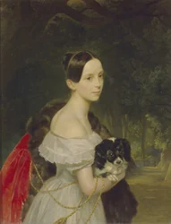 Retrato de Ulyana M. Smirnova, 1837-1840
