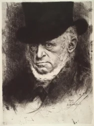 Adolph von Menzel - K.Stauffer-Bern