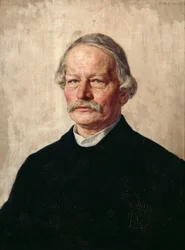 Retrato de Gustav Freytag 1816-1895, 1886-1887.