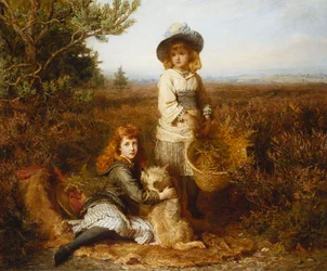 Entre as samambaias, 1877