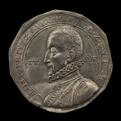 Christoph Putz von Kirchameg, Mestre da Casa da Moeda em Praga 1590, 1584.