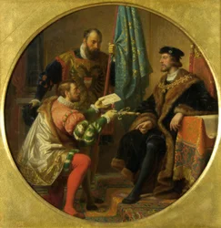 Imperador Carlos V e Rei Francisco I em Pavia 1525