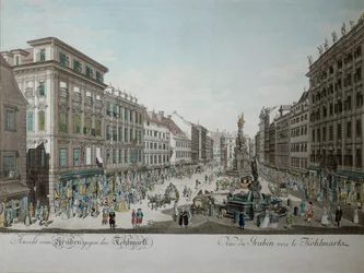 O Graben em Viena