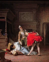 Uma cena da noite de São Bartolomeu, 1870