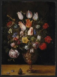 Flores em um vaso