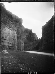 Cheddar Gorge, Cliff Road, Cheddar, Sedgemoor, Somerset, 22/05/1907 (p/b foto)