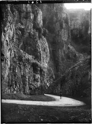Cheddar Gorge, Cliff Road, Cheddar, Sedgemoor, Somerset, 22/05/1907 (p/b foto)