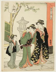 O Décimo Primeiro Mês (Juichigatsu), da série "Costumes Populares dos Doze Meses (Fuzoku juni ko)"