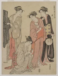 Mulheres do Distrito Tatsumi (da série Eastern Customs of the Present Day)