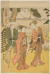 Oitavo ato: A Viagem Nupcial (Michiyuki) da peça Chushingura (Tesouro dos Quarenta e Sete Leais Retentores)