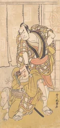 Cena de uma peça, c. 1780.