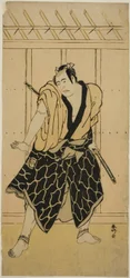 The Actor Sawamura Sojuro III as Soga no Dozaburo ()