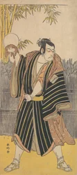Kabuki a c e r Ichikawa Dan Juro V, ou? 1788-90.