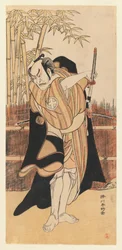 O ator Otani Hiroemon III, 1780 (impressão woodblock cor)