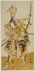 Tee Ac e r Ichikawa Raizo I As Murakami Seki Ogi Yoshiteru Membro Tee Pay Armor Shrimp Shinozuka, Perfor Med At Te Nakamura Tee Membro Tee Eventh Gate, 1772