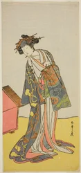 TEAC e r parabéns pelo médico branco V como TE te Sr. Agemaki membro TE PAY Sukeroku é parente de Tsuzakura, realizado em TE Ichimura te te terceiro portão th , 1776