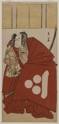 Nakamura Nakazo I como Watanabe no Tsuna, 1781.