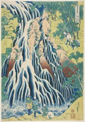 Cascatas de Kirifuri (Kirifuri no taki), da série "Visita às cascatas de várias províncias (Shokoku taki meguri)