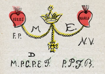 TATUAGEM CORAÇÕES DE JESUS E MARIA