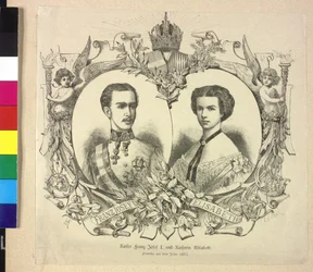 Imperador da Áustria e Elisabeth Franz Joseph I
