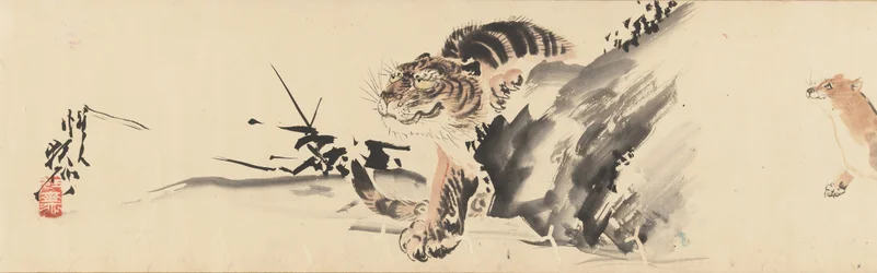 Esboços de pássaros e animais, final do século 19, antes de 1870.