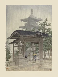 O Templo Zensetsu em Sanshu (1937)