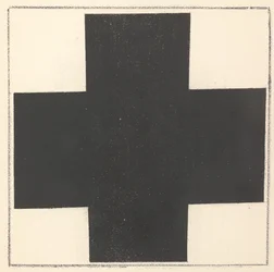 Cruz Negra de "Suprematismo: 34 Desenhos"