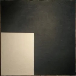 Preto e branco. Composição suprematista