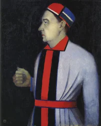Retrato de Nikolai Punin, 1933